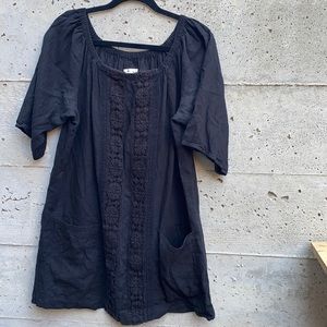 Black Anthropologie Summer Dress